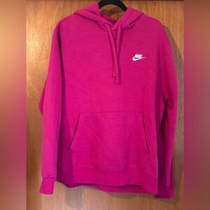 Nike Fuchsia Pullover Hoodie